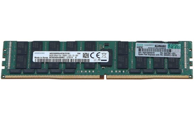 HPE 64GB 4Rx4 PC4-2666V-L Kit