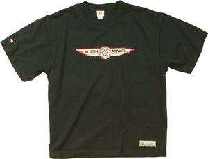 AUSTIN AIRWAY T-SHIRT/black/small