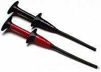 SUREGRIP PINCER CLIPS/One pair, 1 ea red, 1 ea black