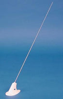 ELT ANTENNA/Rod type, 121.5, BNC Female Connector, & a White Finish. 