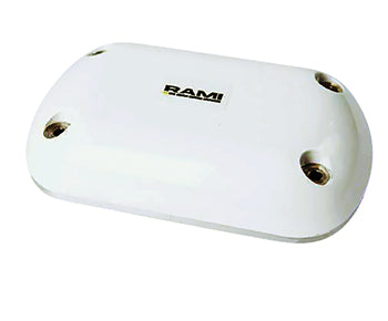 ANTENNA/WAAS GPS, 1575.42 - 10.23 MHz, 50 Ohms, TNC Female Connector, 4 Hole Mount & a White Finish.