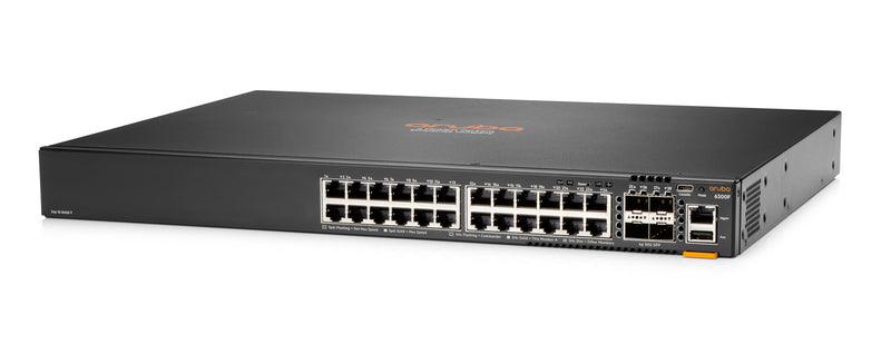 HPE Aruba 6300F 24-port 1GbE and 4-port SFP56 Switch