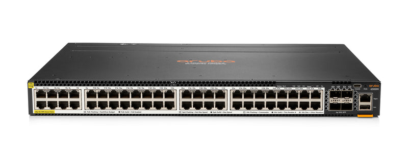 HPE Aruba 6300M 48-port Smart Rate 5GbE Class 6 PoE and 4-port SFP56 Switch