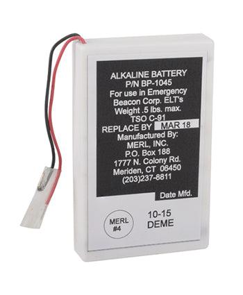 ELT BATTERY PACK/For use with EBC 102 and EBC 302 ELT's. 
