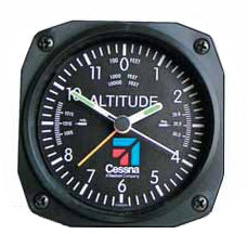 ALARM CLOCK/Cessna Altimeter 