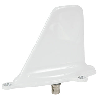 DME TRANSPONDER ANTENNA/BNC Female Connector, L-Band, 3 Hole Flange Mount, 960-1220 MHz and 1030-1090 MHz/50 Ohms, Airspeed 400 Knots & a White Finish. 