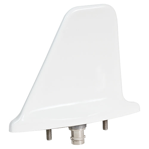 DME TRANSPONDER ANTENNA/BNC Female Connector, L-Band, 960-1220 MHz and 1030-1090 MHz, 50 Ohms, Airspeed 400 Knots, cork gasket included, 2 Hole Mount & a White Finish. 