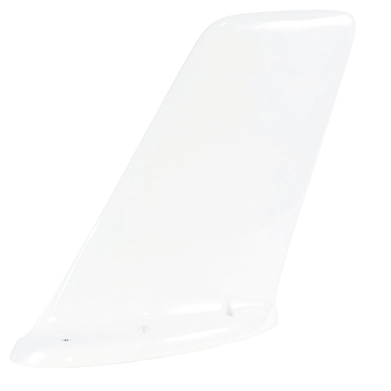 VHF BLADE ANTENNA/CI-108 with Leading Edge Protection, BNC Female Connector, 118-137 MHz, 50 Ohms, 25 Watts, Airspeed 600 Knots, 6 Hole Mount & a White Finish. 