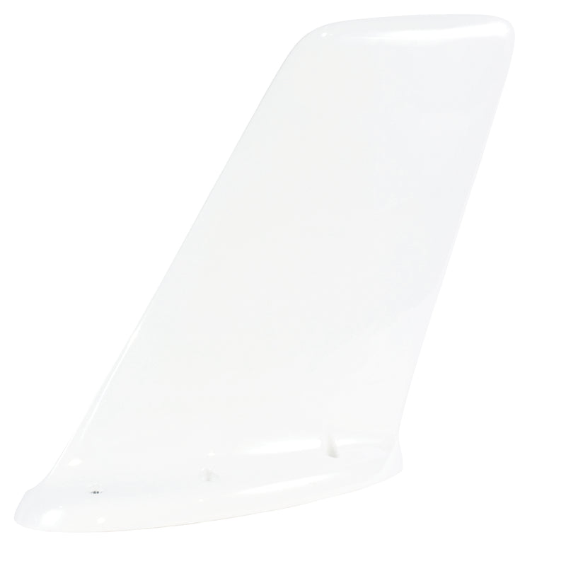 VHF BLADE ANTENNA/CI-108 with Leading Edge Protection, BNC Female Connector, 118-137 MHz, 50 Ohms, 25 Watts, Airspeed 600 Knots, 6 Hole Mount & a White Finish. 