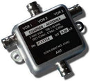 VOR THREEWAY COUPLER/BNC Female Connector, 108-118 MHz, 50 Ohms, 2 Hole Mount & a Aluminum Finish. 
