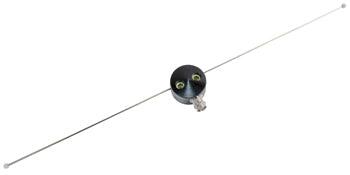 INTERNAL MOUNT GLIDE SLOPE DIPOLE ANTENNA/BNC Connector, 329-335 MHz, 50 Ohms, 2 Hole Mount & a Black/Nickel Finish. 