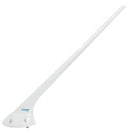 VHF WAAS GPS COMBO ANTENNA/TNC Connector and BNC Connector, 26.5 dB Gain, 4 Hole Mount & a White Finish. 