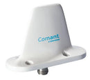 UHF RADIOTELEPHONE BLADE ANTENNA/White, TNC Connector, 806-960 MHz, 50 Ohms, 100 Watts, Airspeed 600 Knots