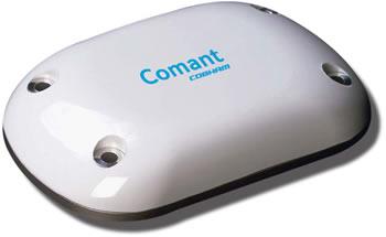 GPS XM COMBO ANTENNA/26.5 dB Gain, High Gain, ARINC, color: glossy white, Connector: TNC (female), oval shape