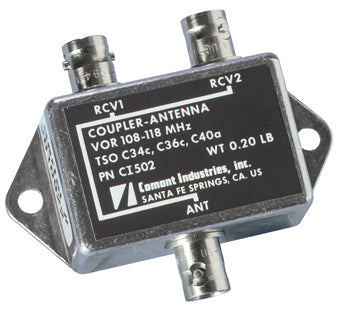 VOR ANTENNA COUPLER/BNC Female Connector, 108-118 MHz, 50 Ohms
