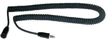 EXTENSION CABLE/6' coil, U-92A/U jack to U-93A/U plug 