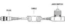 SWITCH and CABLE ASSEMBLY/3' coil cable, U-94A/U jack, ICS key, MS3116A10-6P plug. 