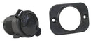 CIGARETTE SOCKET/Includes cap and bracket, 12 VDC 