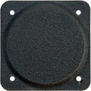 COVER PLATE/3 1/8 diameter. Black aluminum.