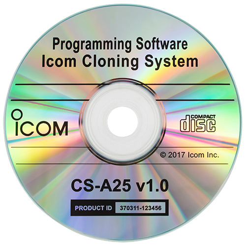 PROGRAMMING SOFTWARE/For IC-A25 radio