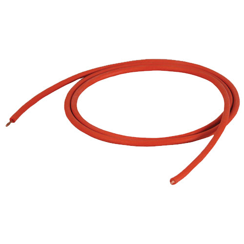 TEST LEAD WIRE/Silicone jacket, red, 100 meter spool  15 AWG (1.50 mm2), 25 A, test lead and patch cord wire.