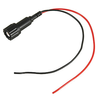 BNC Breakout cable with Insulated BNC male to blunt cut wire ends.
