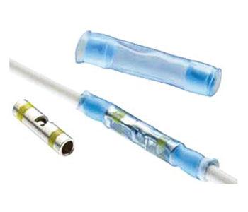 MINI-SEAL CRIMP SPLICE/Female, yellow, Inside diameter: 4.32 mm X .64 mm. For use with 16-12 gauge wire.