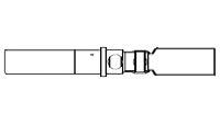 SOCKET SOLDER CONTACT/SIZE 16