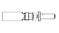 CONTACT/Male, size 16 gauge. 