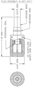 CONNECTOR/Threaded coupler