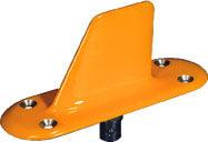 L BAND BLADE ANTENNA/4 HOLE MOUNT/C CONNECTOR/ORANGE FINISH. 