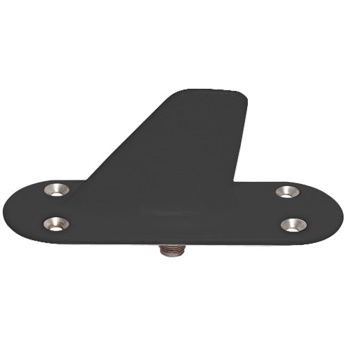 L BAND BLADE ANTENNA/4 hole mount, C connector, black. 