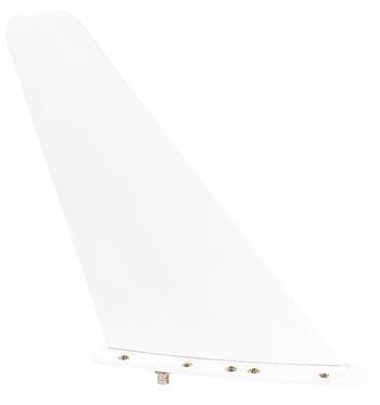 VHF COMM BLADE/116-156 MHz, A300 & BOEING except 727 top, C Female Connector, 10 Hole Mount & a White Finish. 