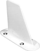 RADIO TELEPHONE/ 450-470 MHz, 3.5 High, N Female Connector, 4 Hole Mount, & a White Finish. 