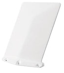 VHF COMM BLADE/ 118-137 MHz, BNC Female Connector, 6 Hole Mount & a White Finish. 