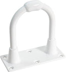 CENTER FED LOOP ANTENNA/Single output, TNC Female Connector, 6 Hole Mount, & a White Finish. 