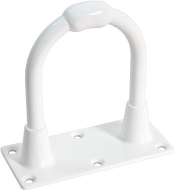 CENTER FED LOOP ANTENNA/Single output, TNC Female Connector, 6 Hole Mount, & a White Finish. 