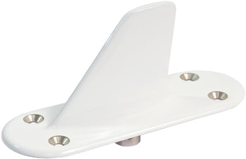 DME/TRANSPONDER ANTENNA, L-BAND, BLADE, 4 HOLE MOUNT, C MALE CONNECTOR & a GLOSSY WHITE FINISH. 