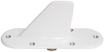 DME/TRANSPONDER ANTENNA, L-BAND, BLADE, 6 HOLE MOUNT, N MALE CONNECTOR & a GLOSSY WHITE FINISH. 
