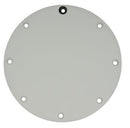 BROADBEAMED/TNC Female Connector, Horn Type Antenna, Flat Mounting, TSO, 8 Hole Mount & a White Finish. 