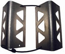 TRAVEL CHOCKS/8/Bare aluminum, no paint. Heat-treated, powder coat finish. Large for wheel 6.600 and over. 