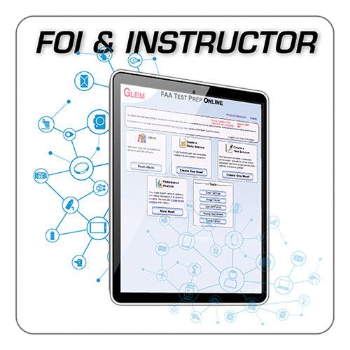 FLIGHT GROUND INSTRUCTOR & FOI TEST PREP SOFTWARE