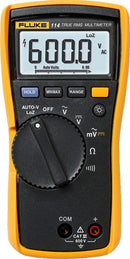 DIGITAL MULTIMETER/Includes Calibration. CAT III 600 V safety rating, AutoVolt automatic ac/dc voltage selection, low input impedance, LED backlit display.