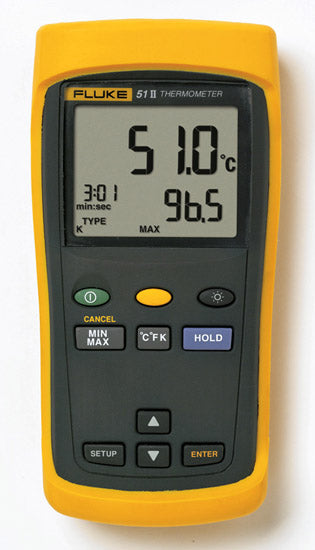 FLUKE DIGITAL THERMOMETER/Provided with Calibration Certificate