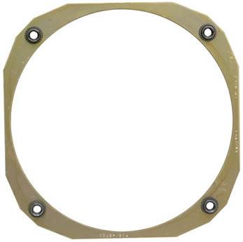 NUT RING/Instrument mounting nut ring with brass screws and nylon locking patch. Size: 3.125/6-32