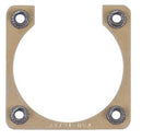 NUT RING/Shell size 16/27, 4-40 Aluminum alloy-anodized, self locking nut, steel cadmium plated.