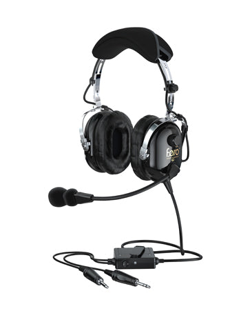 G2 HEADSET/Black, active noise reduction (ANR), noise canceling electret mic, leather ear protection