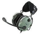 DAVID CLARK HEADSET/MONO/M-7A AMPLIFIED ELECTRET MIC/5ft STRAIGHT CORD/PJ-068 PLUG/UNIVERSAL FLEX BOOM