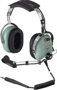 DAVID CLARK HEADSET/M-1/DC NOISE CANCELLING MIC/5' COIL CORD/PJ051 PLUG/NRR 24dB