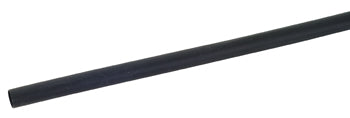 HEAT SHRINK/Black, 3 diameter, 4' stick, price per foot